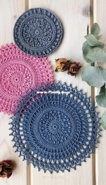 Vitagul - Viktoria Gul - Tesla Doily - English - German and Russian - Free
