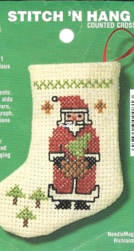 Needle Magic Inc. NMI - Stitch N Hang 81 - Santa Claus