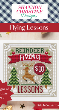 Shannon Christine Designs - The Signs of Christmas - 9 of 9 - Flying Lessons by Shannon Wasilief