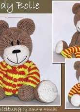 Haekelgetier - Motley Crochet Crew - Sandra Hawlik - Teddy Bolle - German