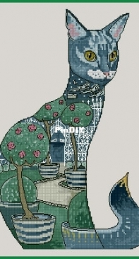 Cat garden by Evgenia Nikotina XSD