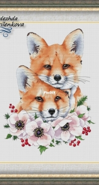 Foxes by Nadezhda Gavrilenkova
