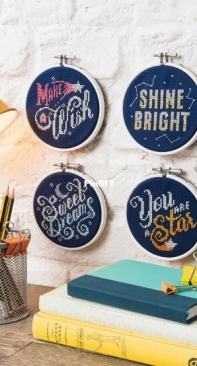 Stitchrovia - Space Hoops by Emma Congdon