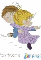 Heritage Serie Number 14 Kidlinks - In Love -Partners Forever - Marty Links