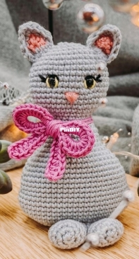 Elas Haeklerei - Manuela Schön - Kitten Minou - Kaetzchen Minou - German - Free