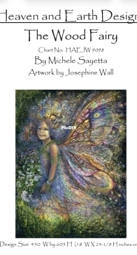 HAED - HAEJW 9098 - The Wood Fairy by Josephine Wall SAGA