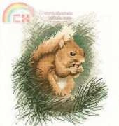 Heritage Stitchcraft JSRS295 Red Squirrel by John Stubbs XSD