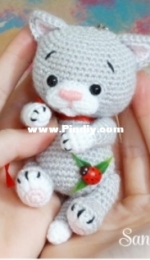 Sanka Toys - Oksana Berejshik - Keychain Kitty