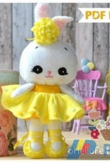 Claudia Archila - Hello Felt - Usagita Ballerina