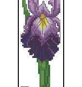 Jeanette Crews Designs - Book 1254 - Floral Bookmarks I