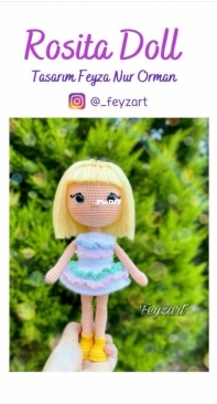 Feyzart - Feyza Nur Orman - Rosita Doll - Rosita Bebek - Turkish