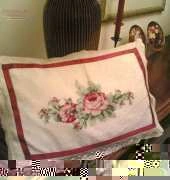 cuscino con rose