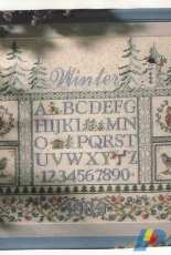 Mustertuch Winter 1989