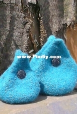 Felt Teardrop Pouch 2 sizes by Claire Fairall Designs