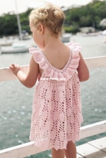 Mon Petit Violon - Vita Apala - Truffle Ruffle Dress