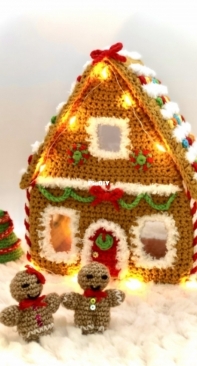 De Hippe Uil - Kersten van Reeken - Gingerbread House - Snoephuisje - Dutch