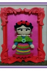 Atelie Andreia Miano - Andreia Miano  - Mini Frida Round Head -  Portuguese