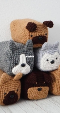 Knot Too Shabby - Melanie Morita-Hu - Customizable Dog Loaf pattern set