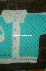 crochet little jacket