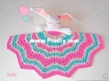 Tarturumies - Maria Bernadette Pozzi - Anahi Bunny Baby Blanket - Free