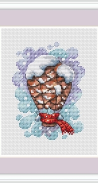Balloon - Winter by Elena Lartsova