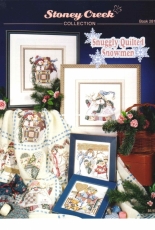 Stoney Creek Collection Book 281 Snuggly Quilted Snowmen in XSD