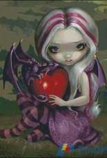 HAED HAEJBG 5981 Valentine Dragon by Jasmine Becket-Griffith