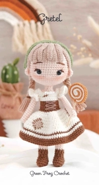 Green Frog Crochet - Thuy Anh - Đặng Thùy Anh - Gretel