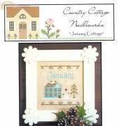 Country Cottage Needleworks CCN - January Cottage in .pat