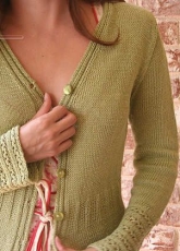 Mountain View Cardigan by Connie Chang Chinchio