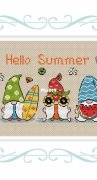 AnnaXStitch - 0560 - Hello Summer by Anna Nolfina
