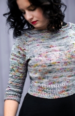Party Top by Abbye Dahl - AbbyeKnits - English