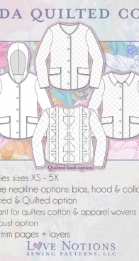 Love Notions - Coda Quilted Coat - Size xs-5x