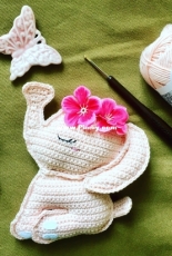 Little elephant for baby girl :)