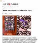 Sew4Home-Take A Second Look-9-Pocket Door Caddy