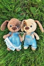 Artziko Toys - Zinaida Byrina - Dogs in Jeans - Russian