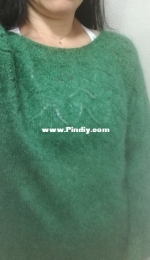 green mohair