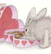HAED HOM1050 Hoppy Valentines