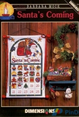 Dimensions 301 Santas Coming PCS
