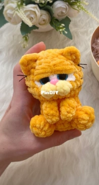 Zheltova Toys - Svetlana Zheltova - Ginger Kitten Garfield - English Translated