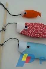 Activity Village Origami Carp Kite (Koinobori) English
