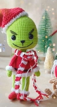 Cute Pattern By Ya - Ya Batalova - Yana Batalova - Grinch