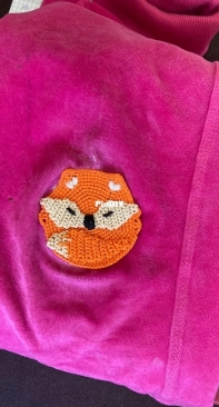 Funny patch for clothes