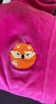 Funny patch for clothes