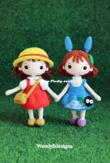 Wendy Li Designs - Mei and Totoro girl - Chinese