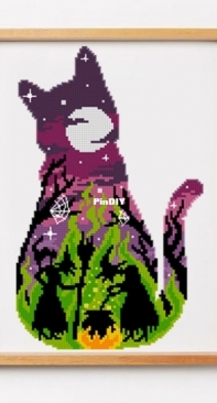 Oh My Stitches - Halloween Cat