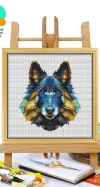 Awesome Pattern Studio - CS2101 - Mandala Belgian Tervuren XSD