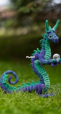 Crafty Intentions - Megan Lapp - Perched Noodle Dragon Set 4