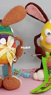 Wunderlichs Kreativchaos - Janine Wunderlich - Tangled Easter - Verstrickte Ostern - German