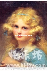 Yiotas XStitch - Girl With Kitten